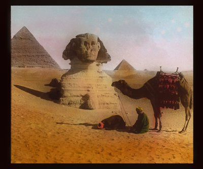 Gizeh - Pyramids and Sphinx by American Photographer